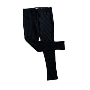 Eliane Rose Black Stretch ribbed texture skinny pants